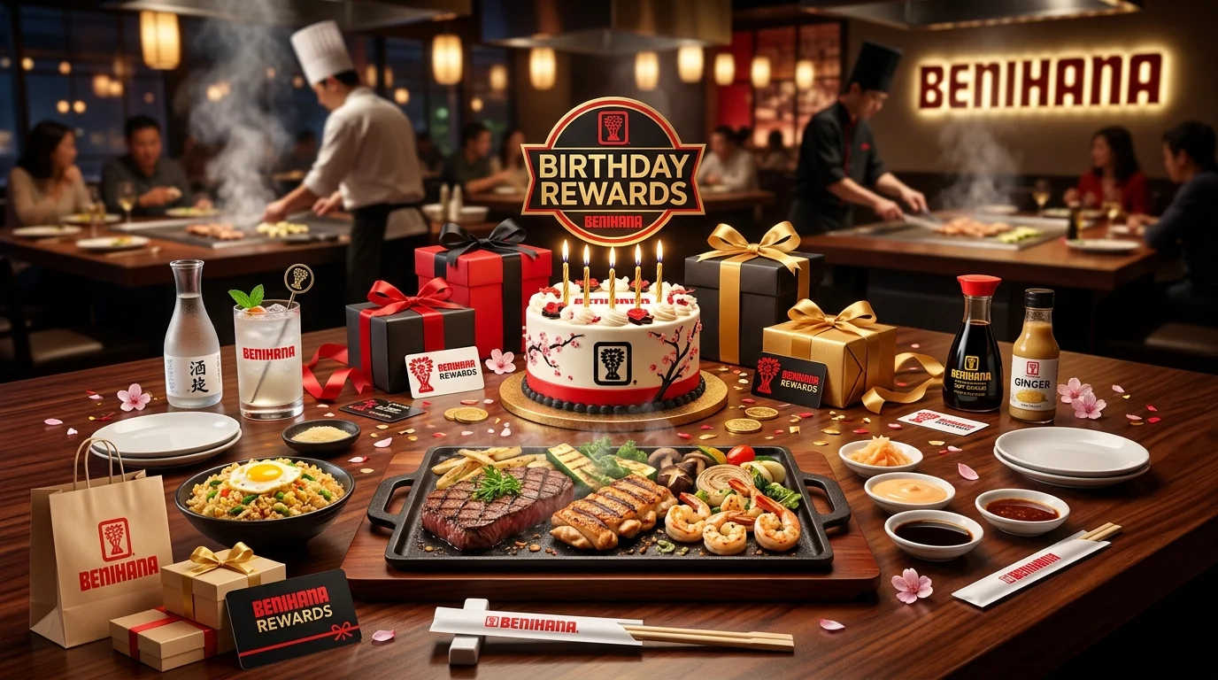 Benihana Birthday Reward