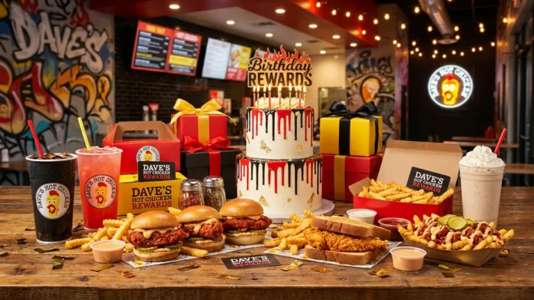 Dave's Hot Chicken Birthday Reward