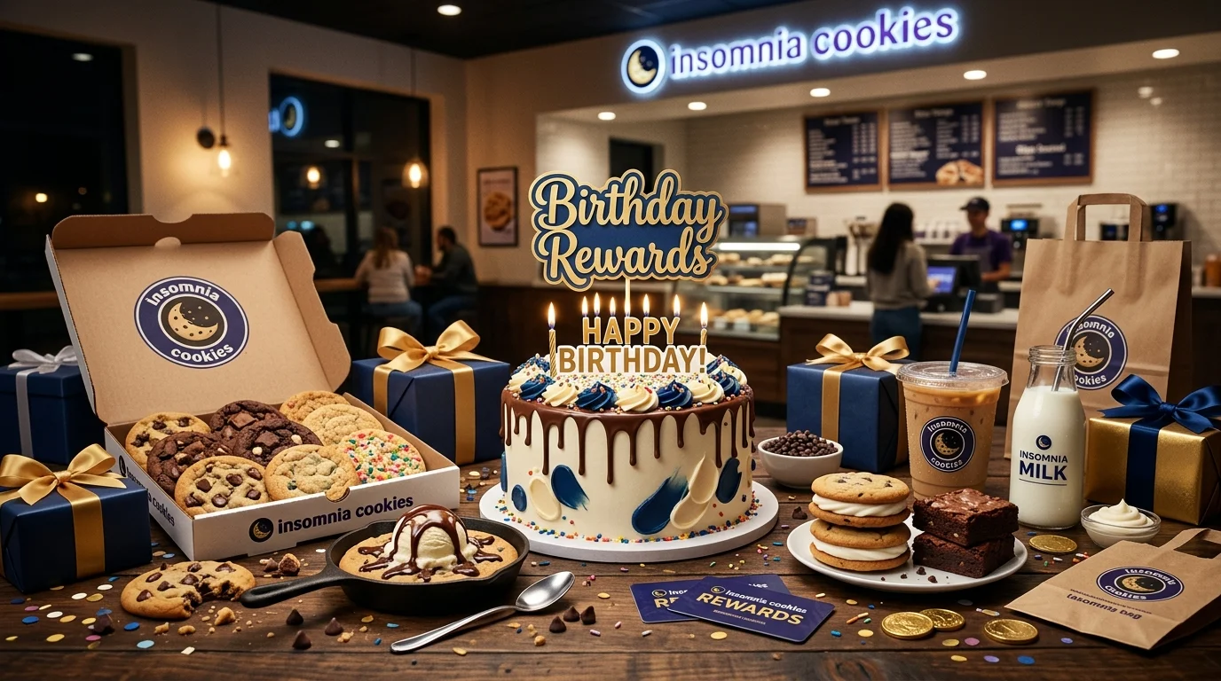 Insomnia Cookies Birthday Reward