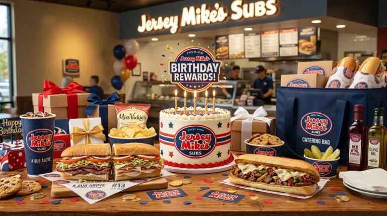 Jersey Mike's Birthday Reward