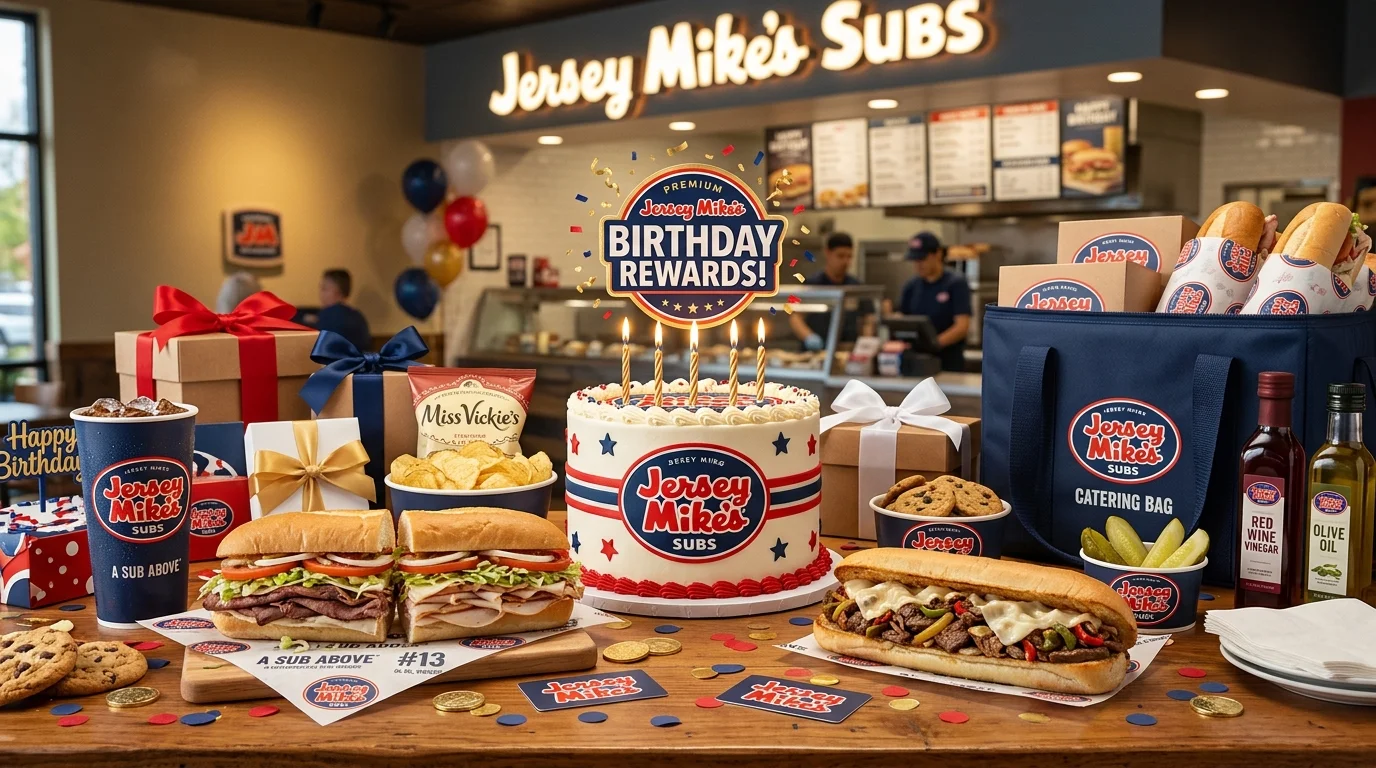 Jersey Mike's Birthday Reward