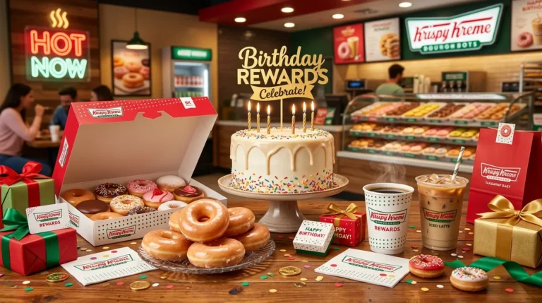 Krispy Kreme Birthday Reward