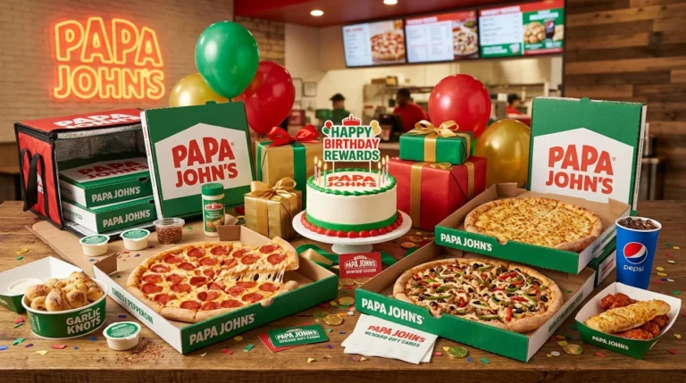 Papa John's Birthday Reward