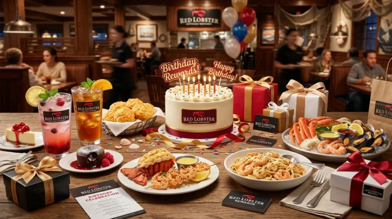 Red Lobster Birthday Reward