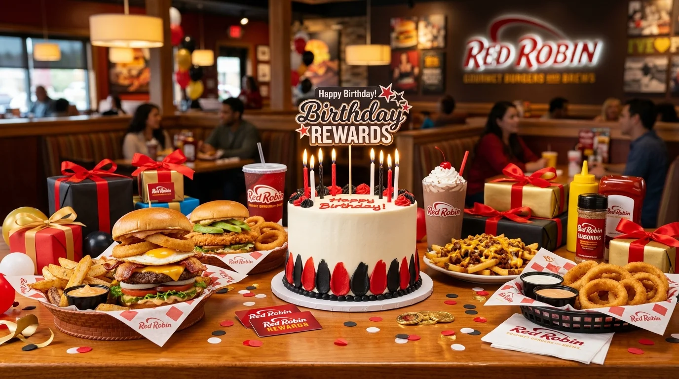 Red Robin Birthday Reward