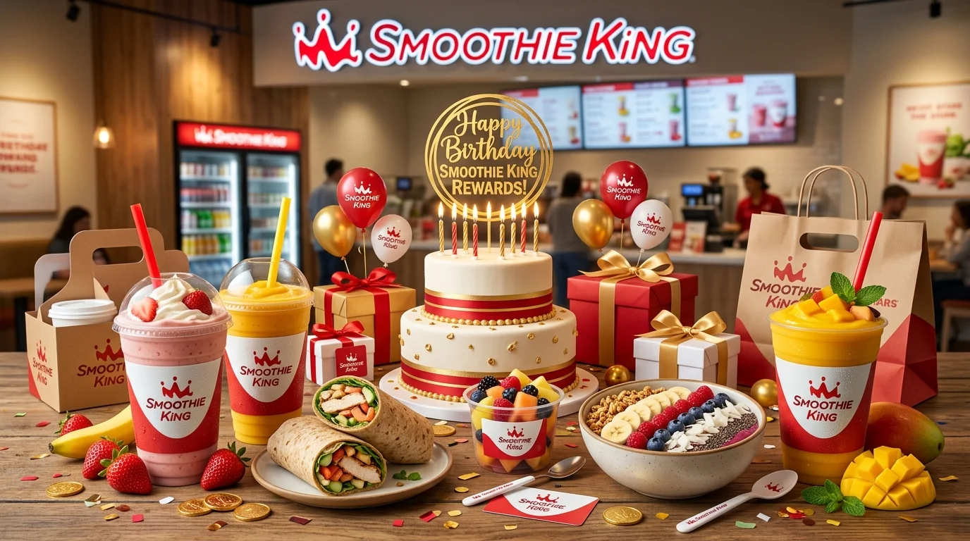 Smoothie King Birthday Reward