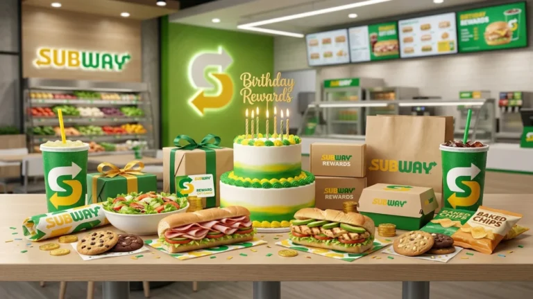 Subway Birthday Reward