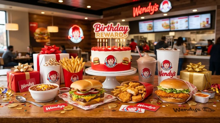 Wendy's Birthday Reward