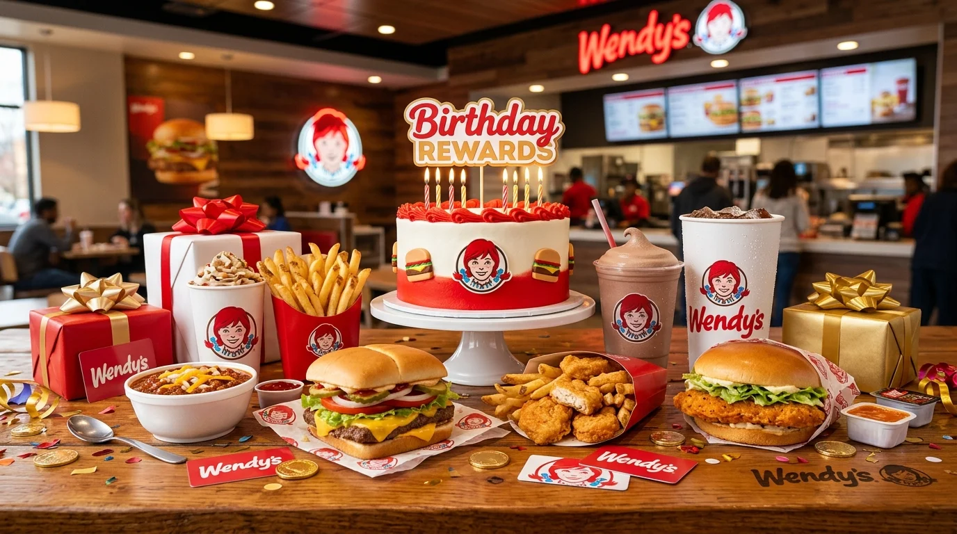 Wendy's Birthday Reward
