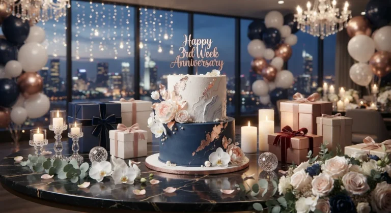 3rd Week Anniversary