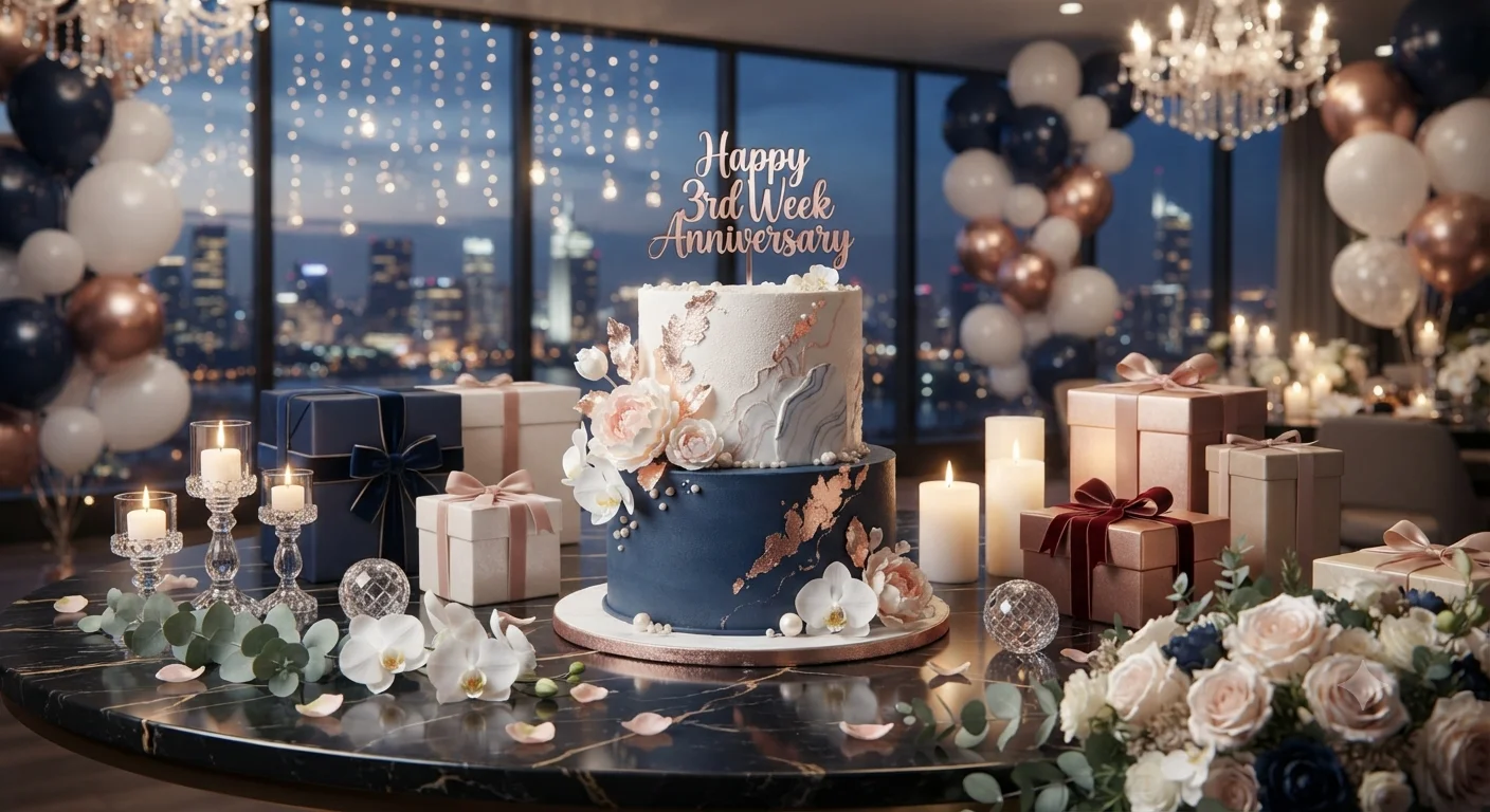 3rd Week Anniversary