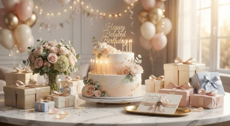 Belated Birthday Messages to Say Sorry
