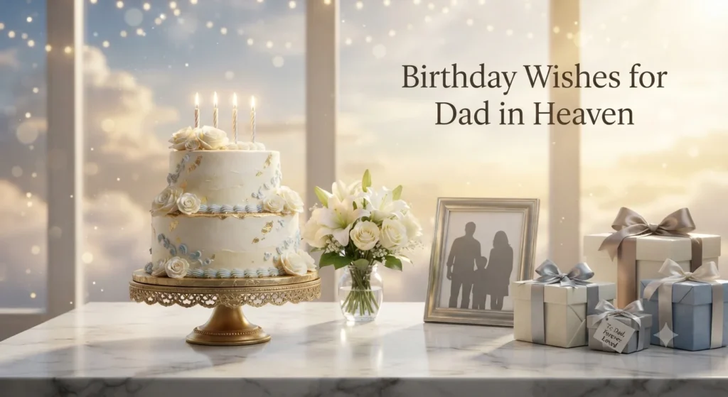 Birthday Wishes for Dad in Heaven