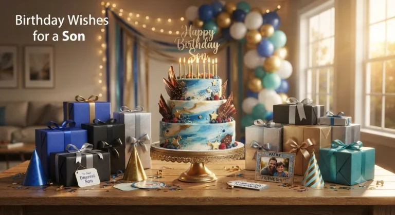 Birthday Wishes for a Son