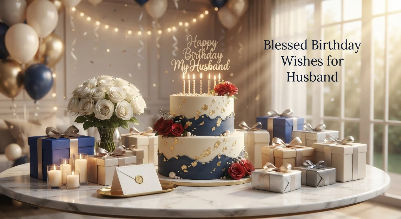 Blessed Birthday Wishes for Husband