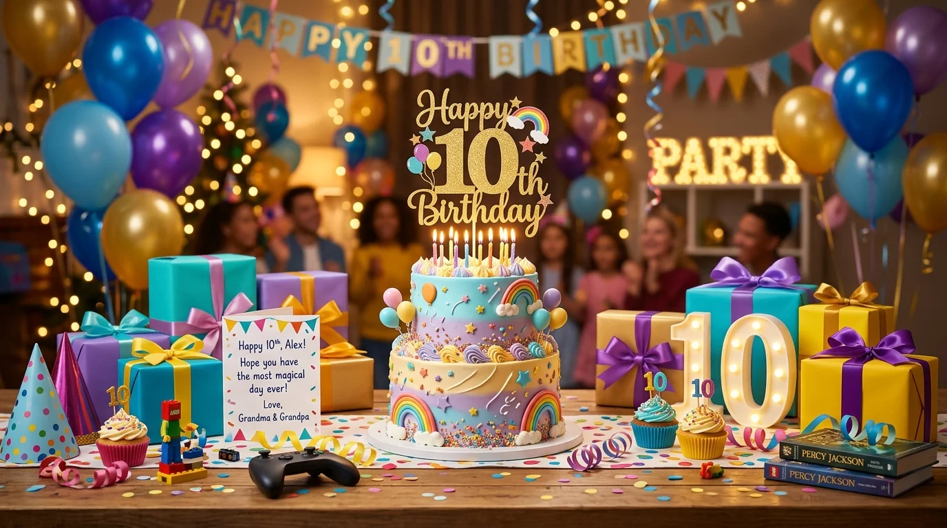 Happy 10th Birthday Wishes