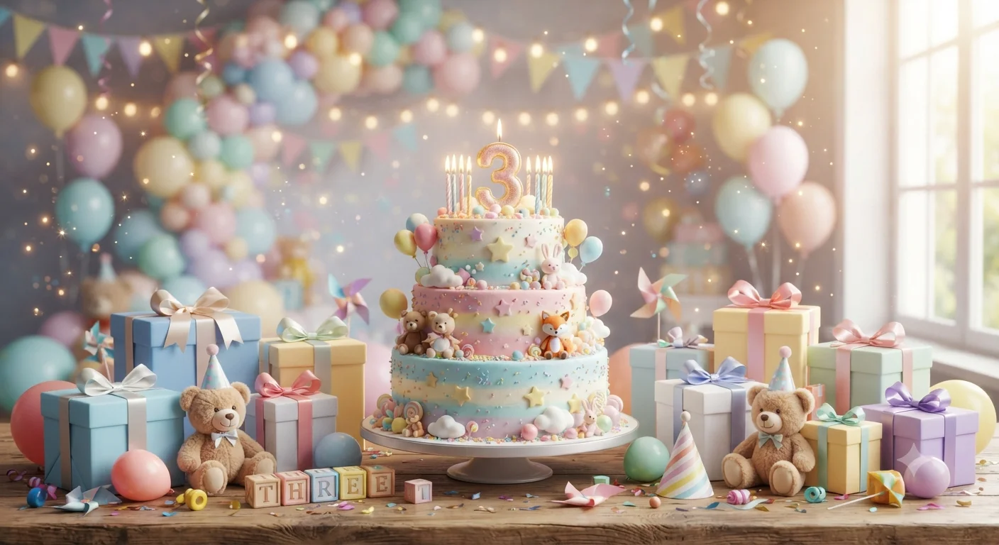 Happy 3rd Birthday Wishes