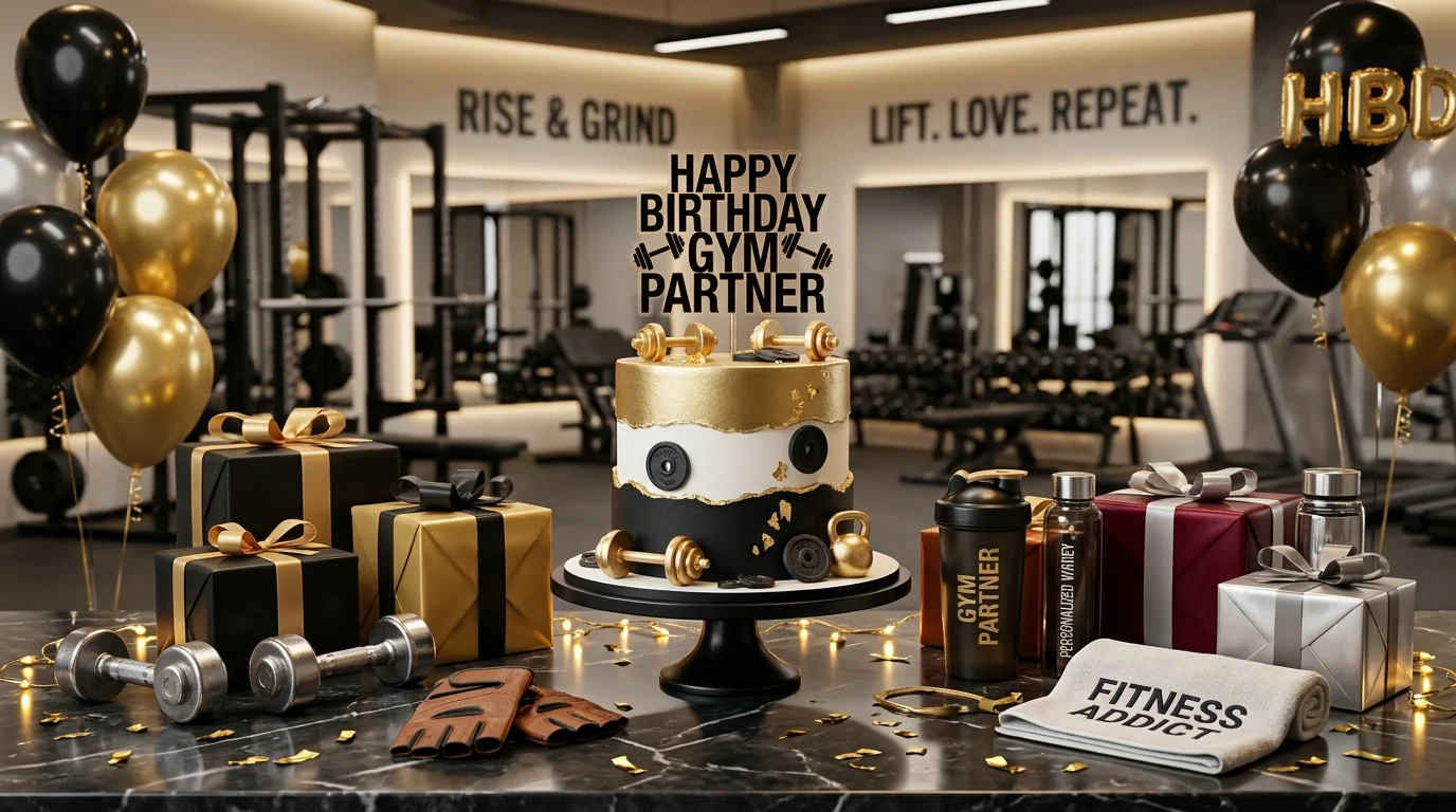 Happy Birthday Gym Partner