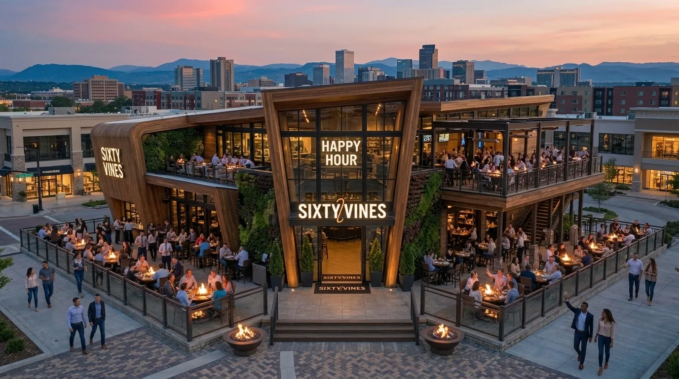 Sixty Vines Happy Hour
