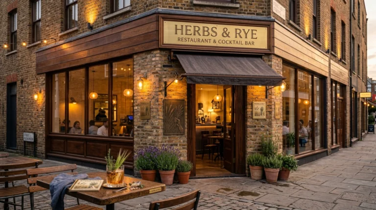 Herbs and Rye Happy Hour